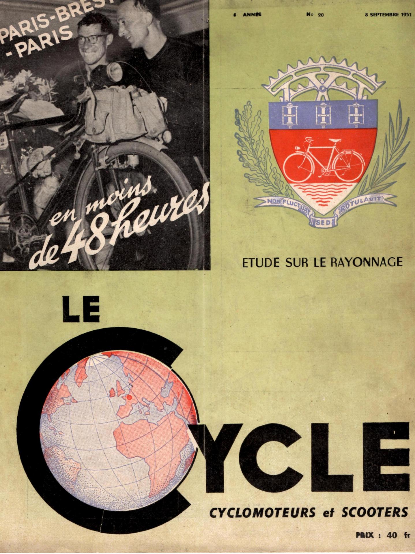 1951 couve le cycle septembre