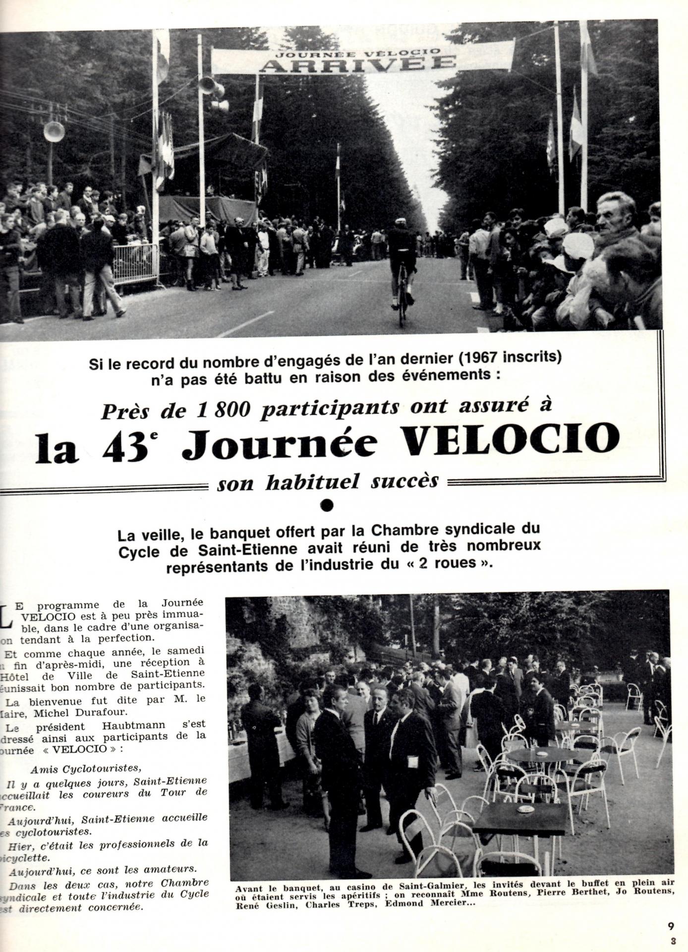 1968 journee velocio le cycle