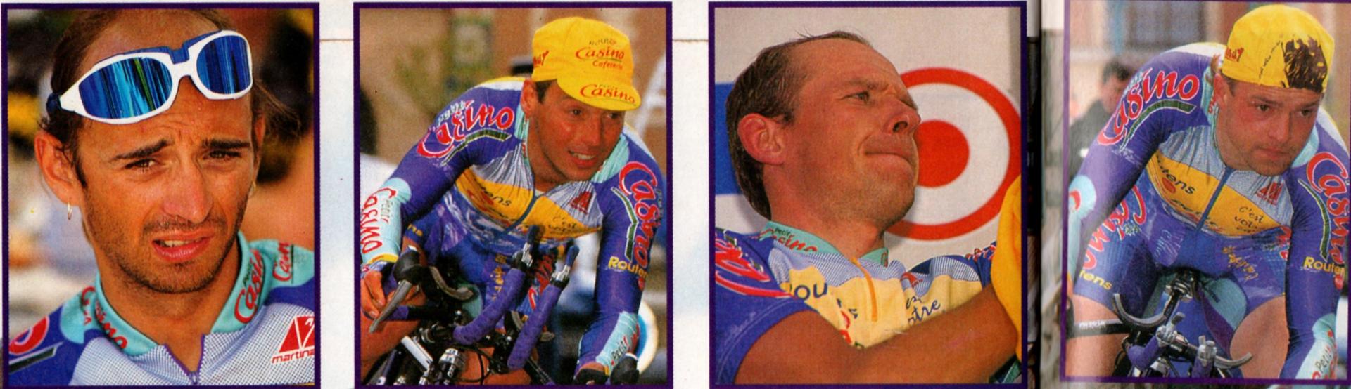 Cyclisme international 1996 de las cuevas chanteur kasputis kirsipuu
