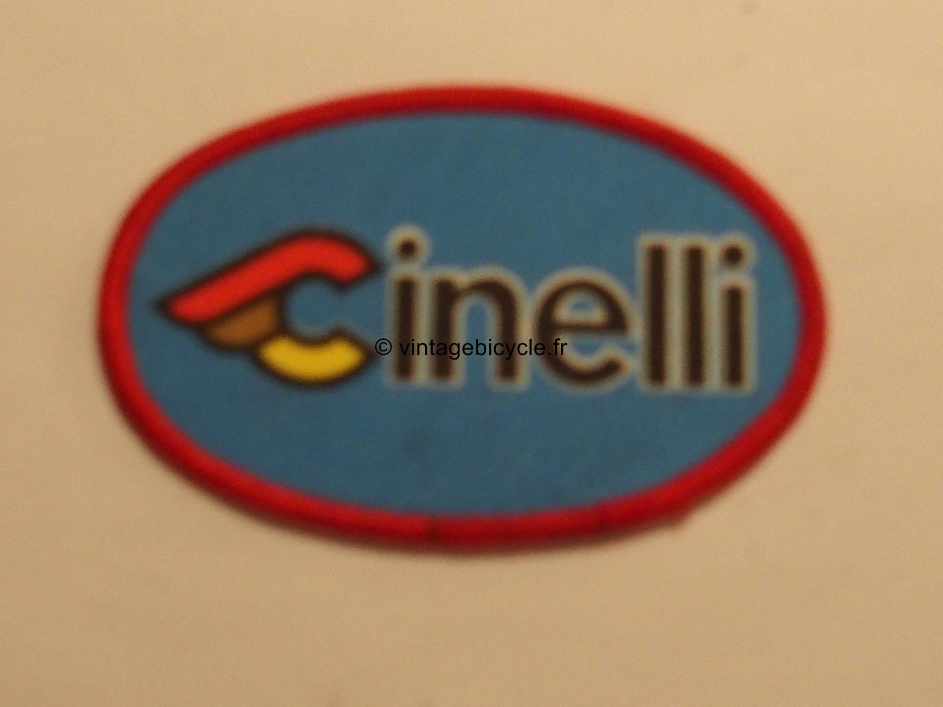 G0001 ecusson cinelli vintage bicycle routens copier