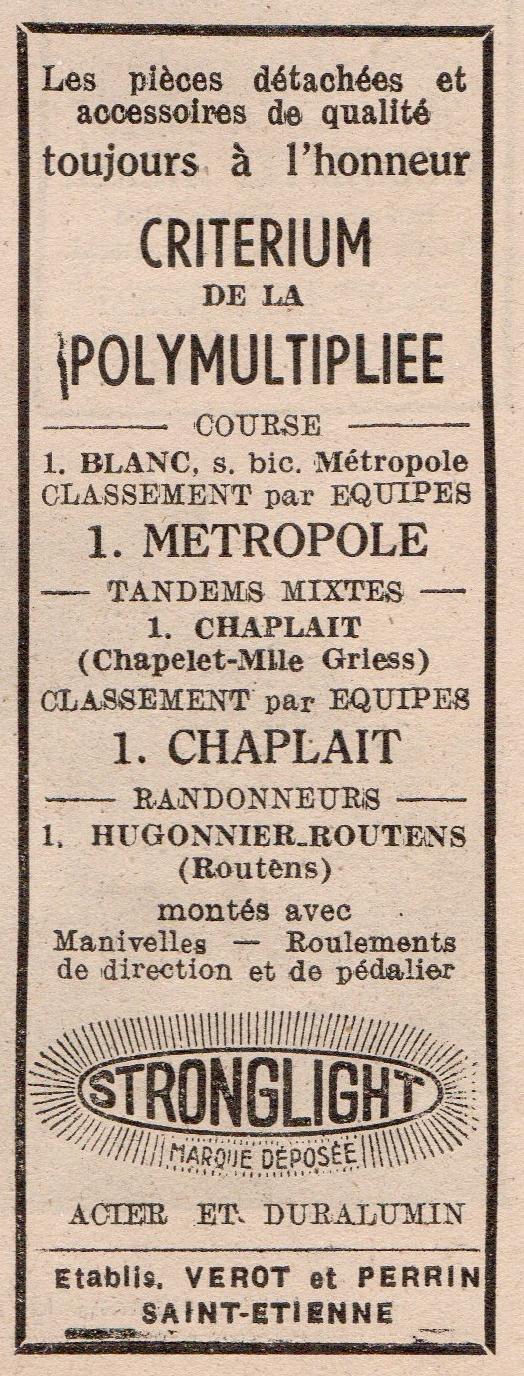 Le cycle n 13 avril 1947 jo routens 05 03