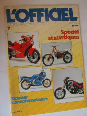 L'OFFICIEL du cycle et du motocycle 1987 - 08 - N°3517 aout 1987