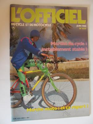 L'OFFICIEL du cycle et du motocycle 1988 - 06 - N°3527 juin 1988