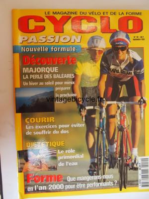 CYCLO PASSION 1995 - 09 - N°10 septembre 1995