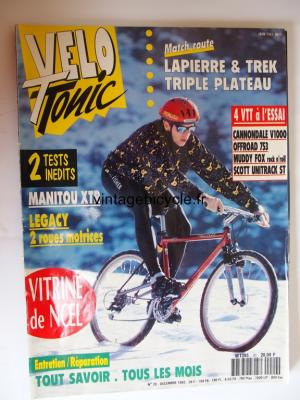 VELO TONIC 1992 - 12 - N°20 decembre 1992