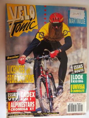 VELO TONIC 1993 - 04 - N°24 avril 1993