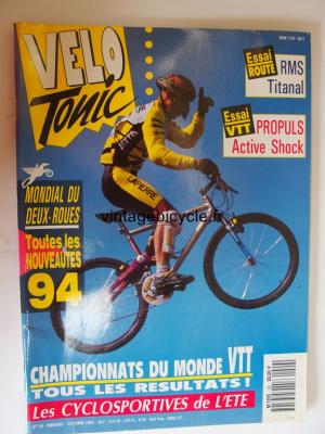 VELO TONIC 1993 - 10 - N°29 octobre 1993