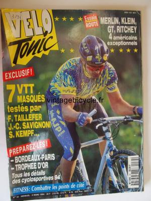VELO TONIC 1994 - 03 - N°34 mars 1994