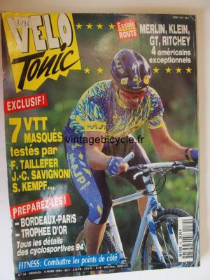 VELO TONIC 1994 - 03 - N°34 mars 1994