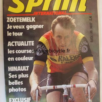 SPRINT INTERNATIONAL 1981 - 06 - N°02 juin 1981