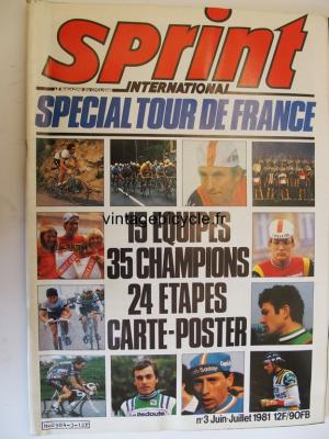 SPRINT INTERNATIONAL 1981 - 06 - N°03 juin / juillet 1981