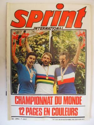 SPRINT INTERNATIONAL 1981 - 09 - N°07 septembre 1981