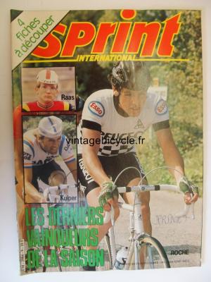 SPRINT INTERNATIONAL 1981 - 11 - N°09 novembre 1981