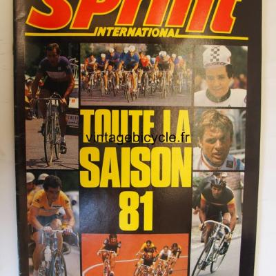 SPRINT INTERNATIONAL 1981 - 12 - N°10 decembre / janvier 1981