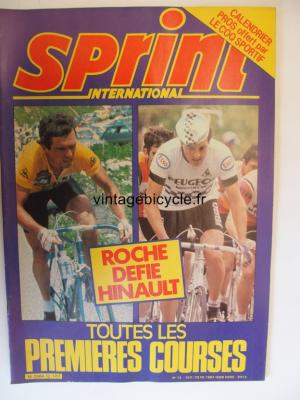 SPRINT INTERNATIONAL 1982 - 03 - N°12 mars 1982