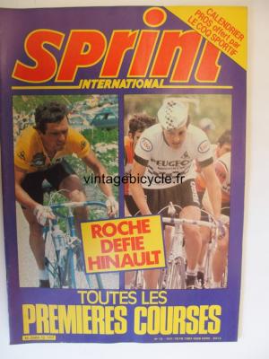 SPRINT INTERNATIONAL 1982 - 03 - N°12 mars 1982