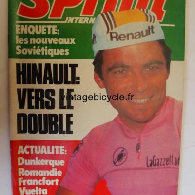 SPRINT INTERNATIONAL 1982 - 06 - N°16 juin 1982