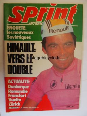SPRINT INTERNATIONAL 1982 - 06 - N°16 juin 1982