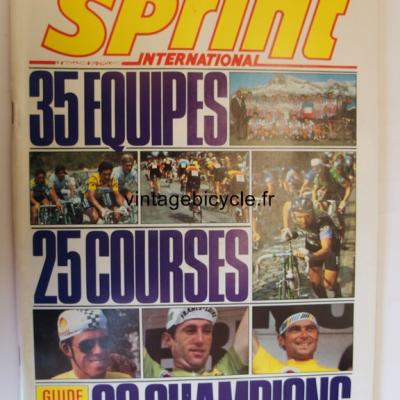 SPRINT INTERNATIONAL 1983 - 03 - N°26 mars / avril 1983
