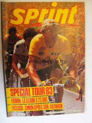 SPRINT INTERNATIONAL 1983 - 08 - N°32 aout 1983