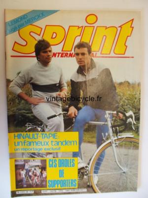 SPRINT INTERNATIONAL 1983 - 11 - N°36 novembre 1983