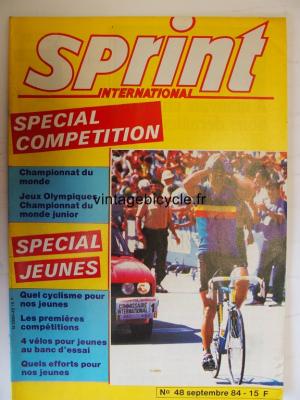 SPRINT INTERNATIONAL 1984 - 09 - N°48 septembre 1984