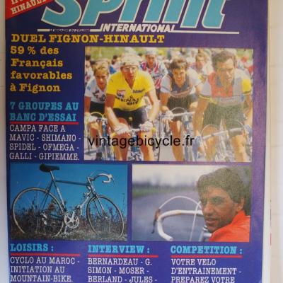SPRINT INTERNATIONAL 1985 - 01 - N°52 janvier 1985