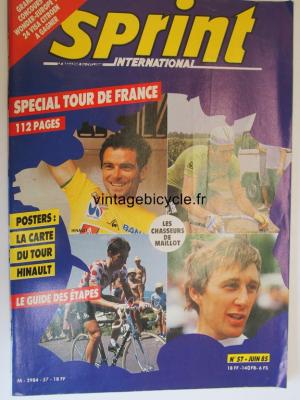 SPRINT INTERNATIONAL 1985 - 06 - N°57 juin / juillet 1985