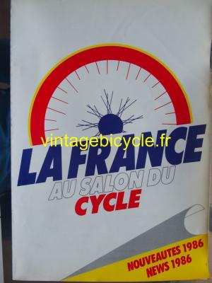 LA FRANCE AU SALON DU CYCLE 1986