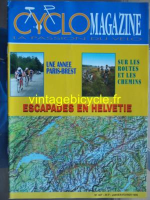 CYCLO MAGAZINE 1995 - 01 - N°427 janvier 1995