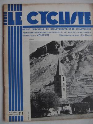 LE CYCLISTE 1939 - N°01