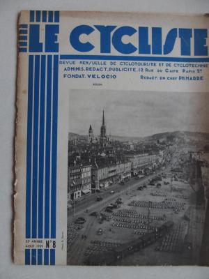 LE CYCLISTE 1939 - N°08