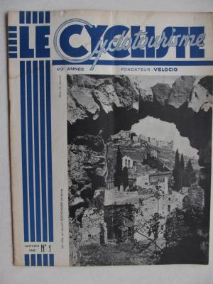 LE CYCLISTE 1949 - N°01