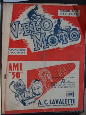 VELO MOTO 1958 - N°106