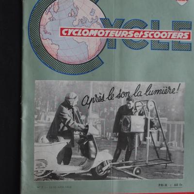 LE CYCLE 1955 - 02 - N°7 Fevier 1955