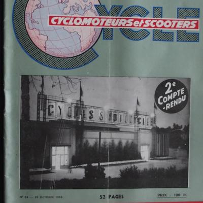 LE CYCLE 1955 - 10 - N°24 Octobre 1955