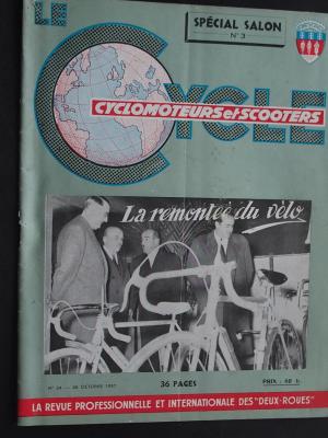 LE CYCLE 1957 - 10 - N°24 Octobre 1957