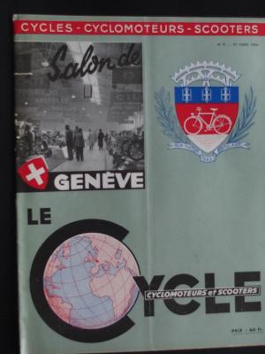 LE CYCLE 1954 - 03 - N°9 Mars 1954