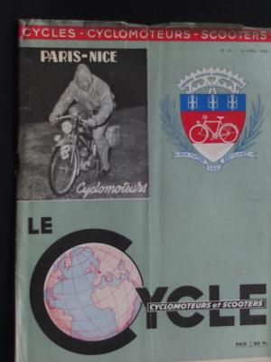 LE CYCLE 1954 - 04 - N°10 Avril 1954