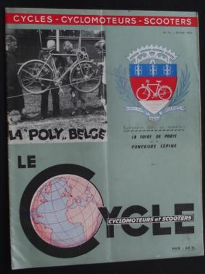 LE CYCLE 1954 - 05 - N°13 Mai 1954