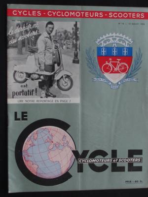 LE CYCLE 1954 - 07 - N°16 Juillet 1954