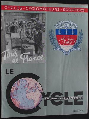 LE CYCLE 1954 - 07 - N°17 Juillet 1954