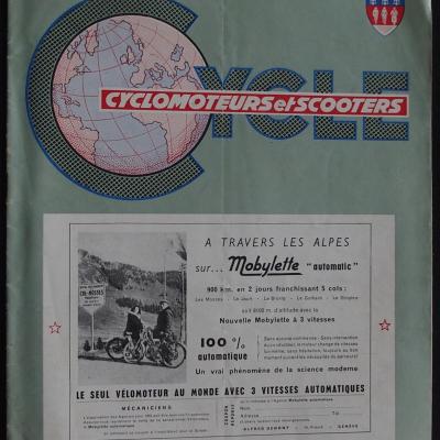 LE CYCLE 1954 - 09 - N°20 Septembre 1954