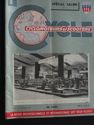 LE CYCLE 1954 - 10 - N°22 Octobre 1954