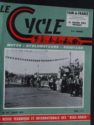 LE CYCLE 1970 - 07 - N°110 Juillet 1970