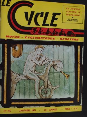 LE CYCLE 1971 - 01 - N°115 Janvier 1971