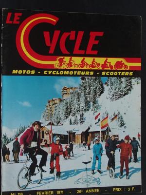 LE CYCLE 1971 - 02 - N°116 Fevrier 1971