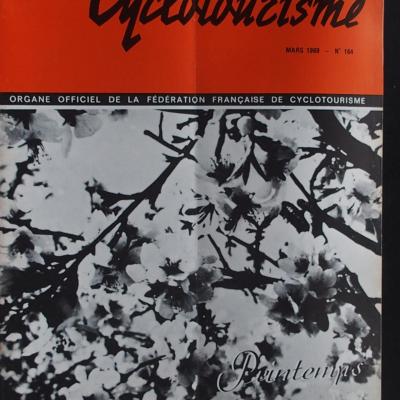 Cyclotourisme 1969 - 03 - N°164 Mars 1969