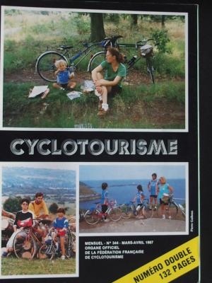 Cyclotourisme 1987 - 03 - N°344 Mars Avril 1987