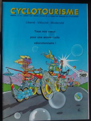 Cyclotourisme 1989 - 01 - N°361 Janvier 1989